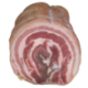 Lard roulé sec en morceau