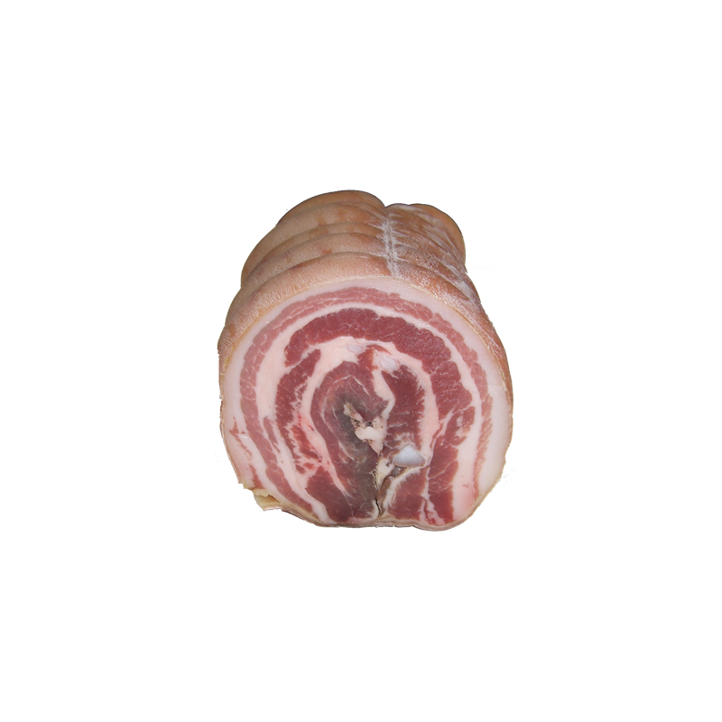 Lard roulé sec en morceau