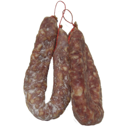 Saucisson sec apéritif en croissant