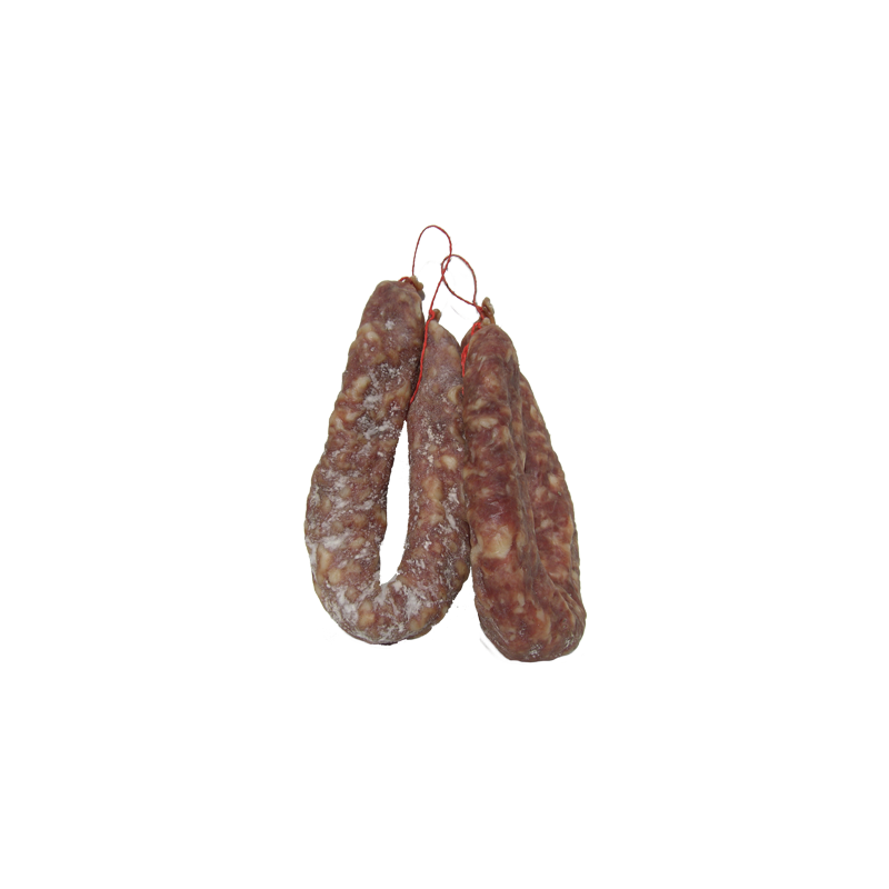 Saucisson sec apéritif en croissant