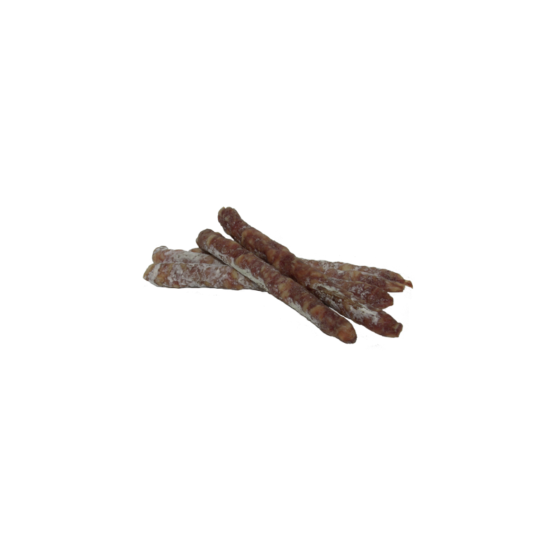 Saucisson sec apéritif en ficelle