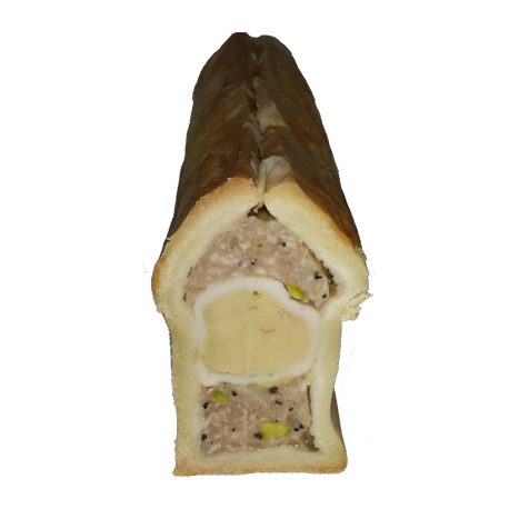 Pâté en croûte au foie gras apéritif Pâté en croûte au foie gras apéritif