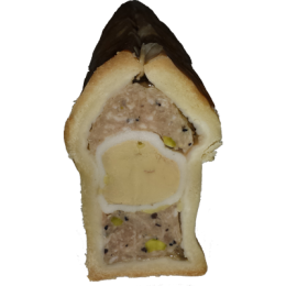Pâté en croûte au foie gras apéritif