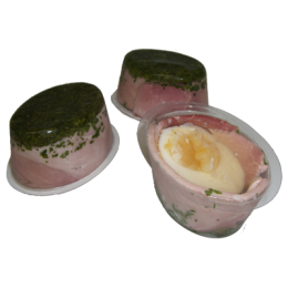 Aspic au jambon et oeuf *