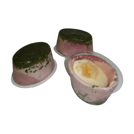 Aspic au jambon et oeuf * Aspic au jambon et oeuf *