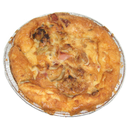 Quiche au jambon et oignon grande *