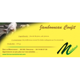 Jambonneau confit 350g