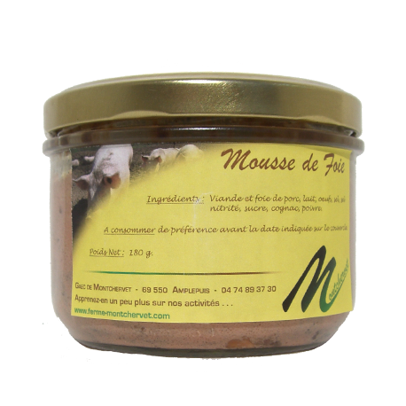 Mousse de foie 180g Mousse de foie 180g