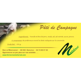Pâté de campagne 350g