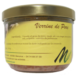 Verrine de porc 350g