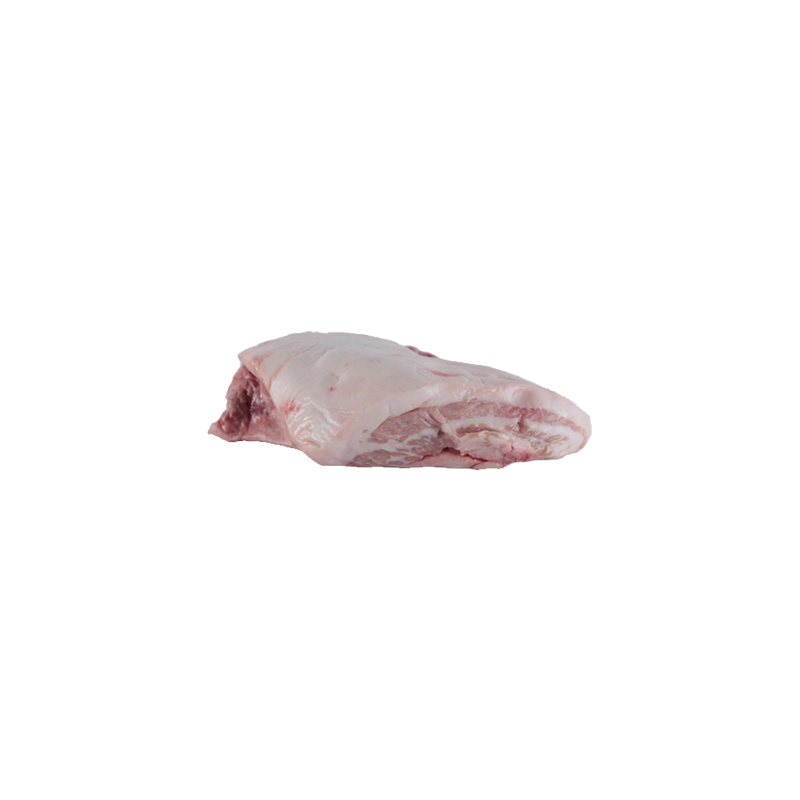 Gorge de porc découennée