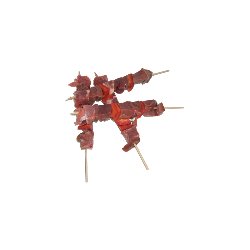 Brochettes abat de porc