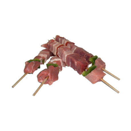 Brochettes de porc Brochettes de porc