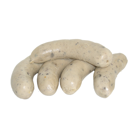 Boudin blanc de porc aux cèpes Boudin blanc de porc aux cèpes