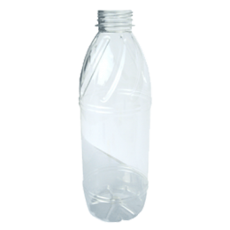 Lait cru avec bouteille