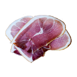Jambon sec tranché fumé