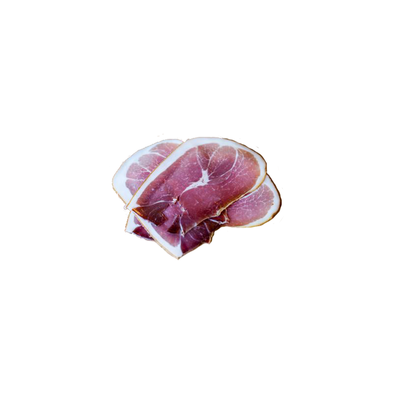 Jambon sec tranché fumé