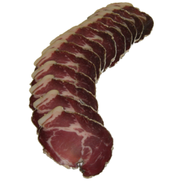 Rôti sec fumé tranché